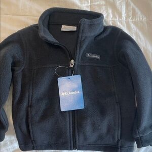 Columbia Black Full-Zip Fleece Jacket